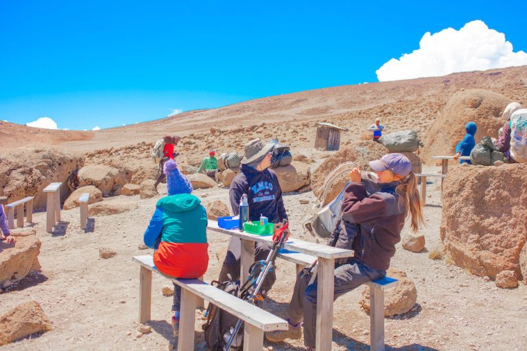 Kilimanjaro climbing